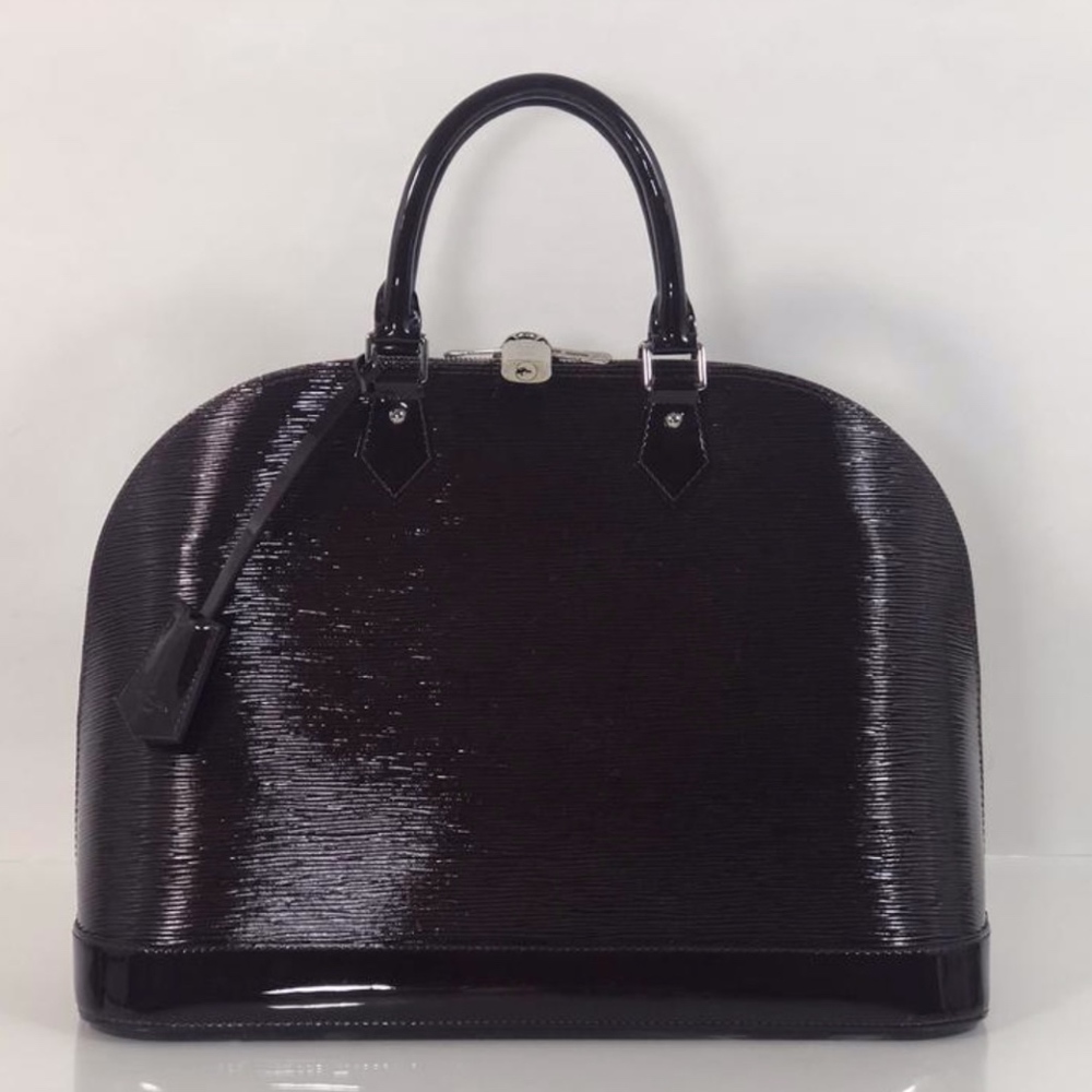 Louis Vuitton Electric Epi Alma GM in Bordeaux
